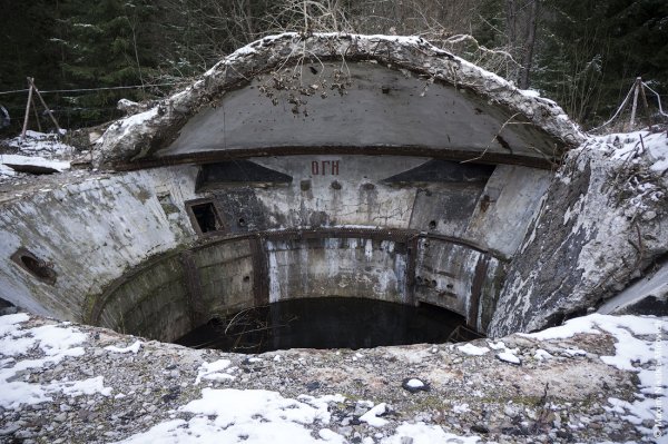 Затопленный ядерный комплекс "Двина" в Беларуси